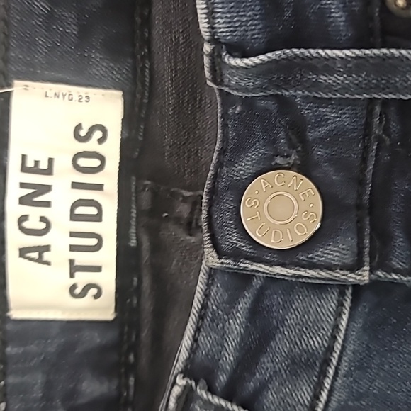ACNE STUDIOS skinny jeans size 24 excellent condition - Picture 7 of 8